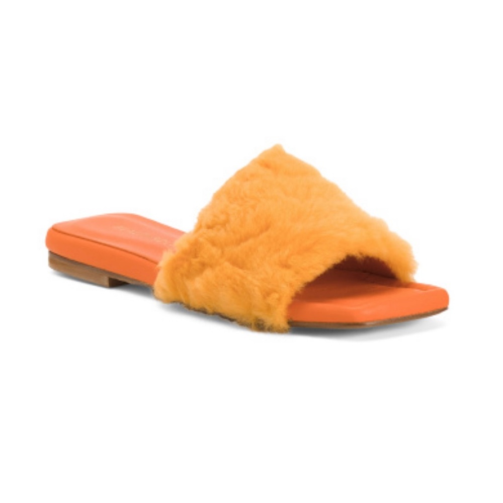 Made in Italy Leather Cozy Slides Beautiisoles